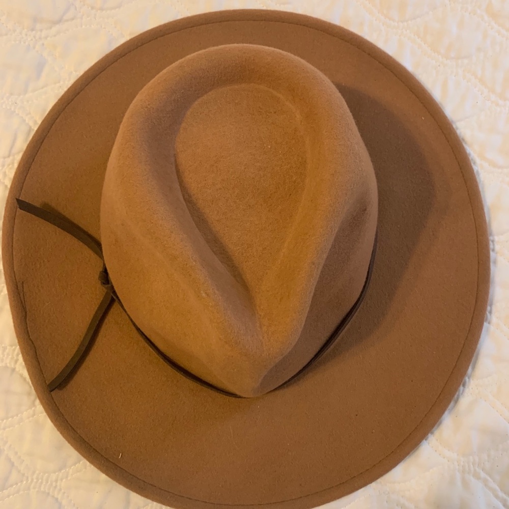 Tan Brimmed Hat